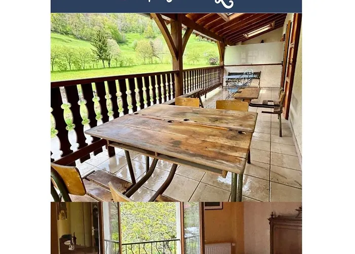 4 Personnes Vue Sur Le Des Graves - Vallee De La Jordanne,aurillac,cantal,auvergne * Lascelle